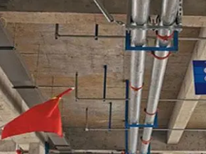 康乐管廊支架的安装方法