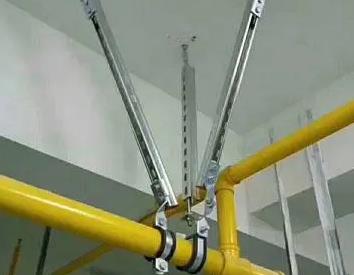 闸阀支撑架的质量要求。价格决定了康乐抗震支撑框架的质量。